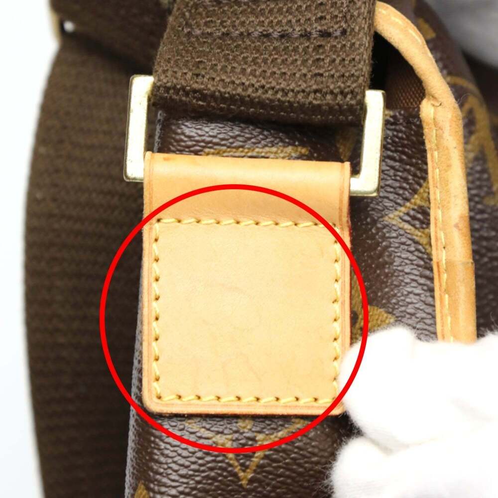 LOUIS VUITTON Authentic Brown Monogram Canvas Shoulder Bag - Picture 13 of 16